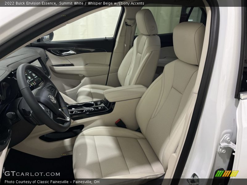 Summit White / Whisper Beige w/Ebony Accents 2022 Buick Envision Essence
