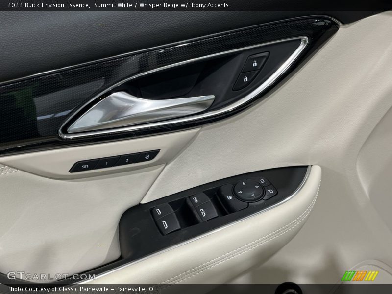 Summit White / Whisper Beige w/Ebony Accents 2022 Buick Envision Essence