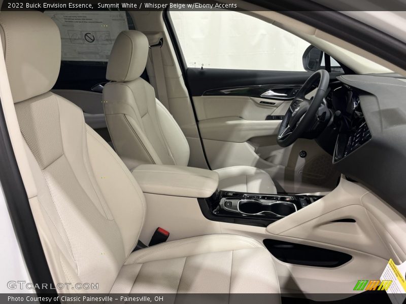 Summit White / Whisper Beige w/Ebony Accents 2022 Buick Envision Essence