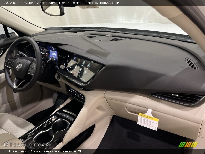 Summit White / Whisper Beige w/Ebony Accents 2022 Buick Envision Essence