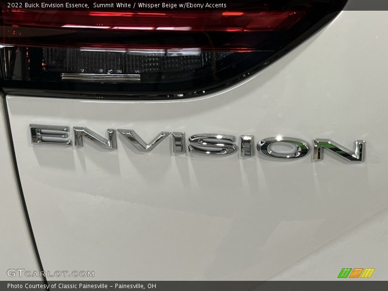 Summit White / Whisper Beige w/Ebony Accents 2022 Buick Envision Essence