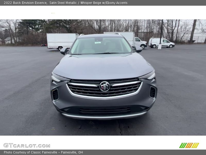 Satin Steel Metallic / Whisper Beige w/Ebony Accents 2022 Buick Envision Essence