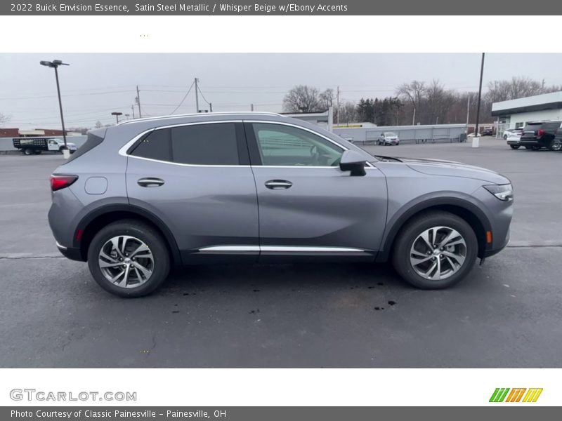 Satin Steel Metallic / Whisper Beige w/Ebony Accents 2022 Buick Envision Essence