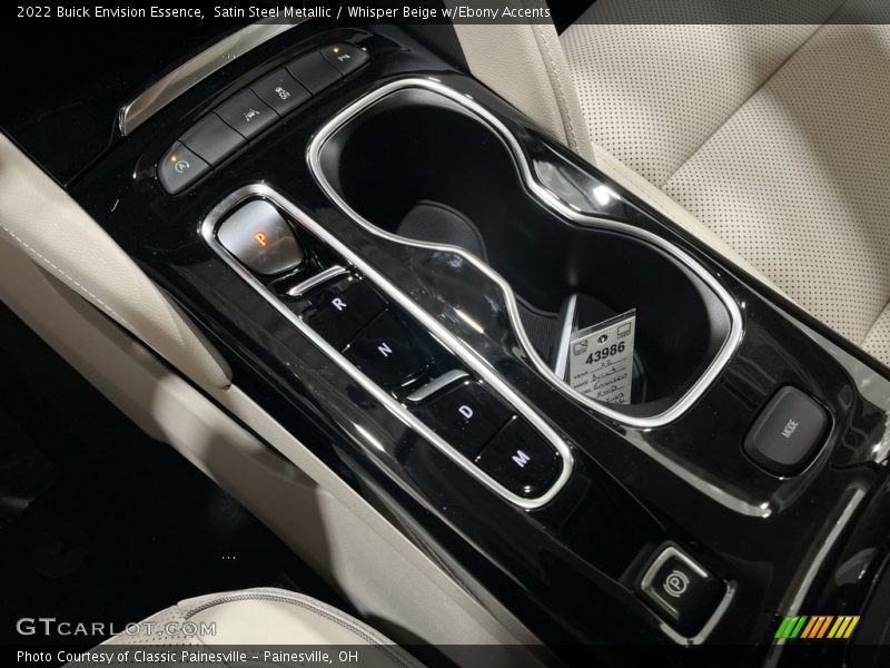 Satin Steel Metallic / Whisper Beige w/Ebony Accents 2022 Buick Envision Essence