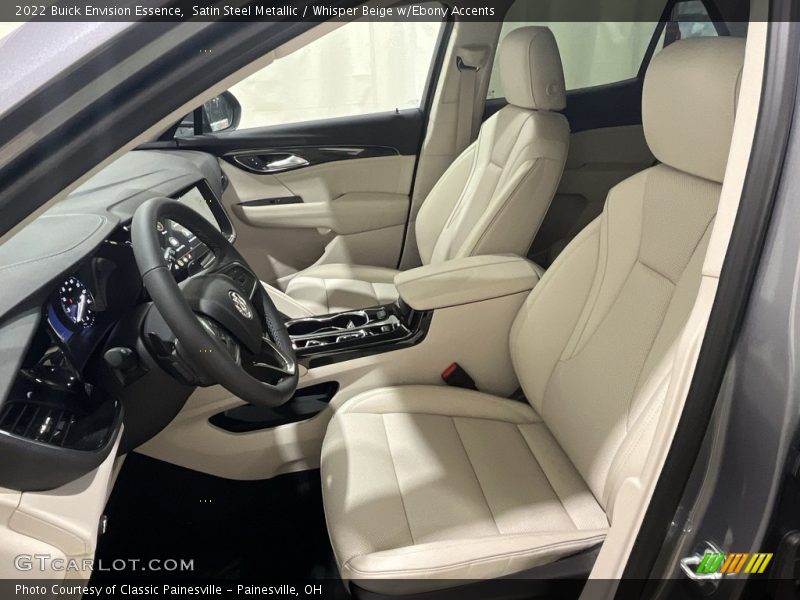 Satin Steel Metallic / Whisper Beige w/Ebony Accents 2022 Buick Envision Essence
