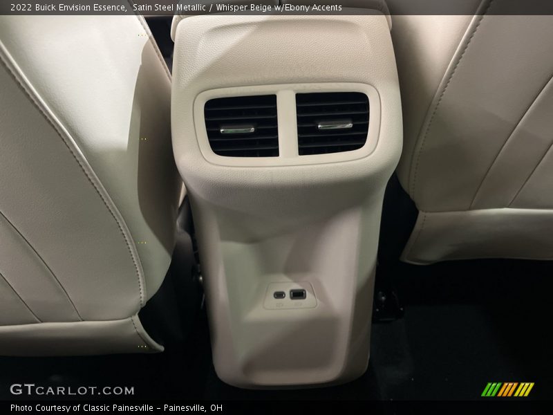 Satin Steel Metallic / Whisper Beige w/Ebony Accents 2022 Buick Envision Essence