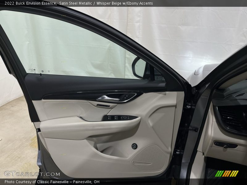 Satin Steel Metallic / Whisper Beige w/Ebony Accents 2022 Buick Envision Essence