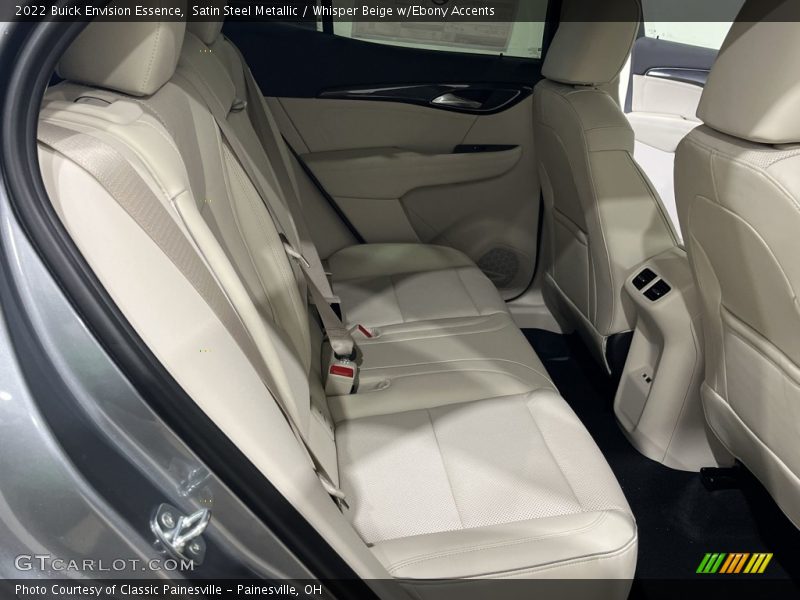 Satin Steel Metallic / Whisper Beige w/Ebony Accents 2022 Buick Envision Essence