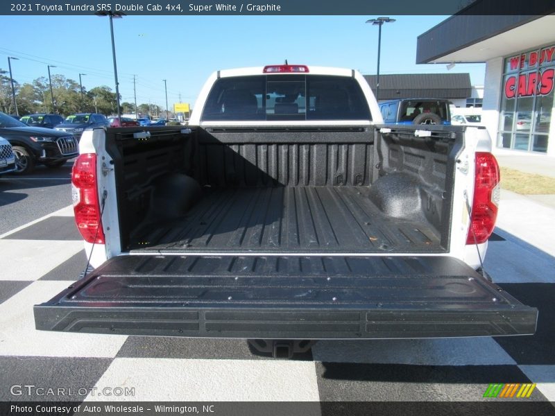 Super White / Graphite 2021 Toyota Tundra SR5 Double Cab 4x4