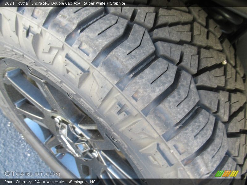 Super White / Graphite 2021 Toyota Tundra SR5 Double Cab 4x4