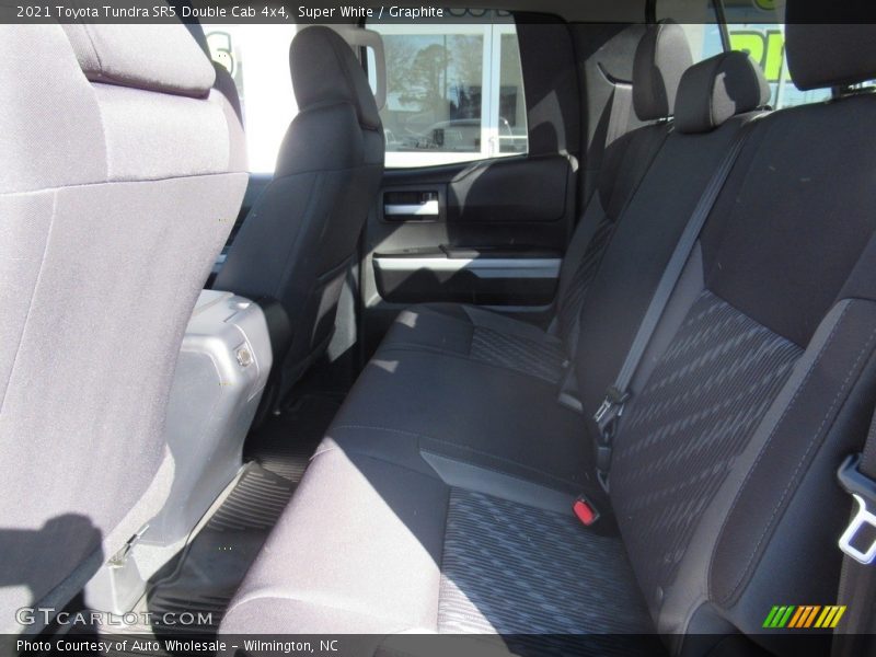 Super White / Graphite 2021 Toyota Tundra SR5 Double Cab 4x4