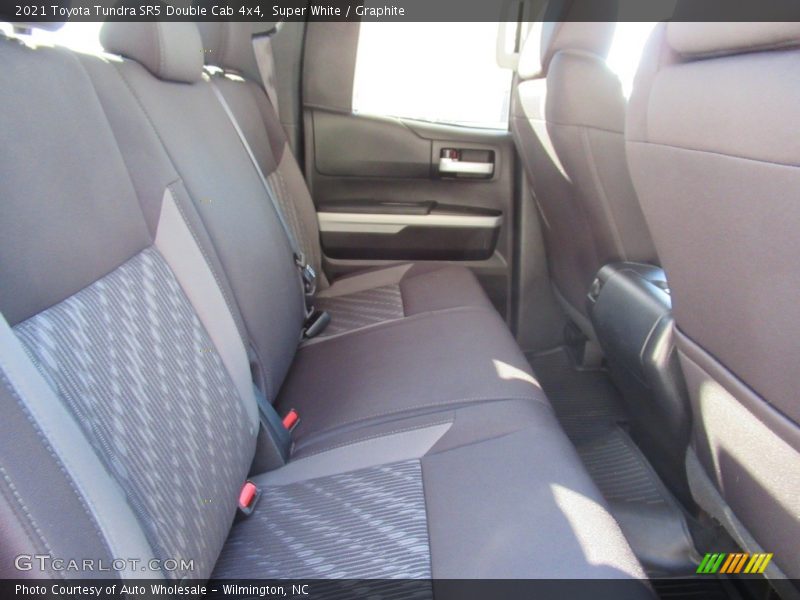 Super White / Graphite 2021 Toyota Tundra SR5 Double Cab 4x4