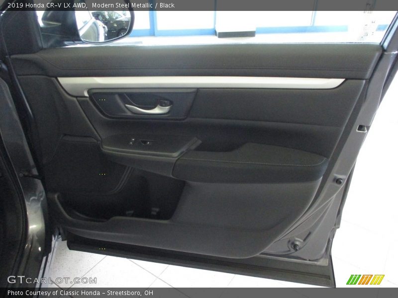 Modern Steel Metallic / Black 2019 Honda CR-V LX AWD