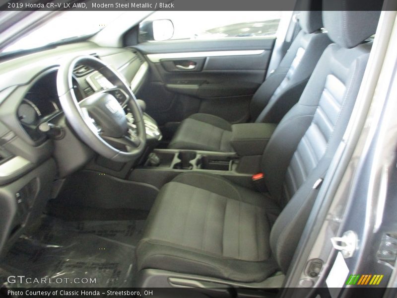 Modern Steel Metallic / Black 2019 Honda CR-V LX AWD