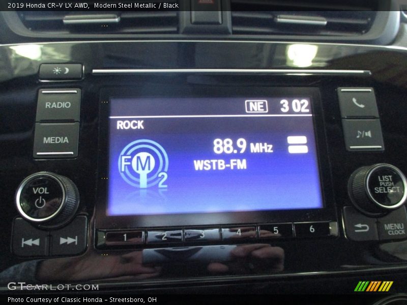 Modern Steel Metallic / Black 2019 Honda CR-V LX AWD