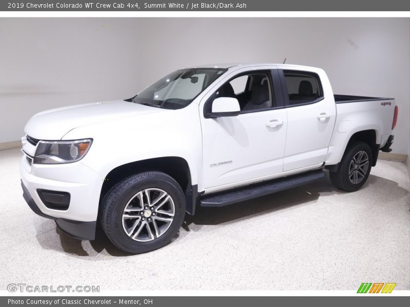 Summit White / Jet Black/Dark Ash 2019 Chevrolet Colorado WT Crew Cab 4x4