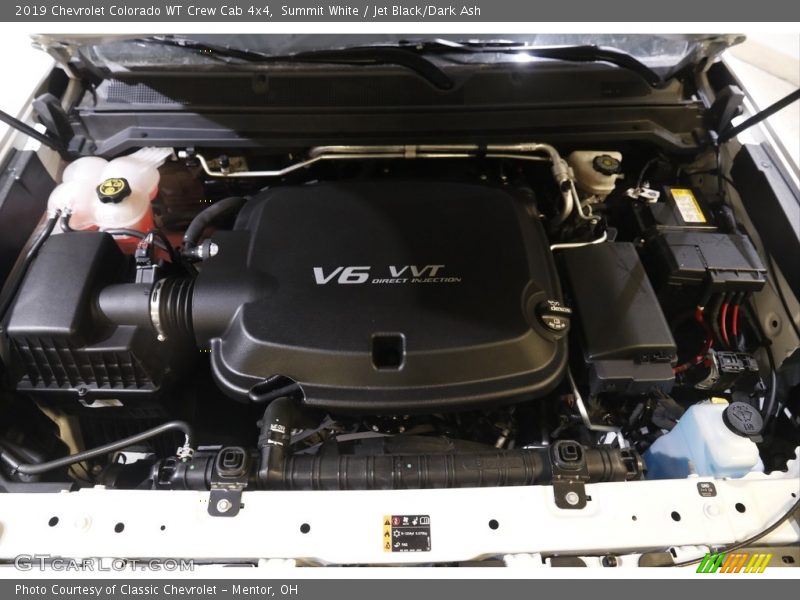 Summit White / Jet Black/Dark Ash 2019 Chevrolet Colorado WT Crew Cab 4x4
