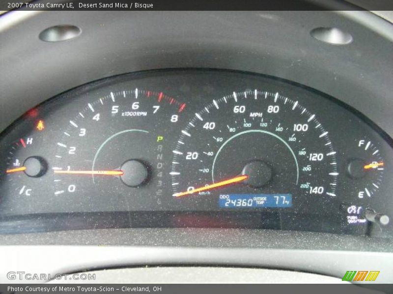 Desert Sand Mica / Bisque 2007 Toyota Camry LE