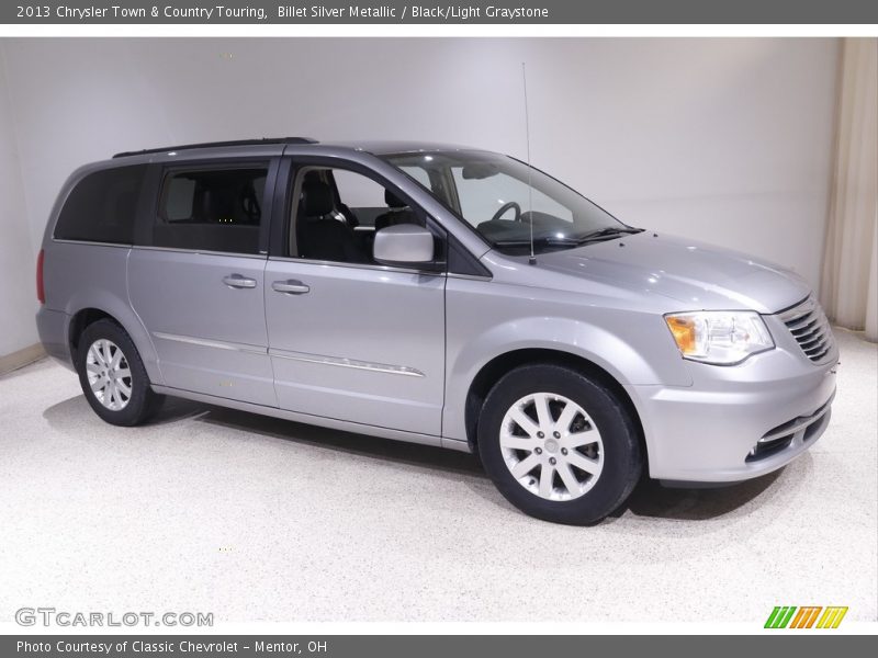Billet Silver Metallic / Black/Light Graystone 2013 Chrysler Town & Country Touring