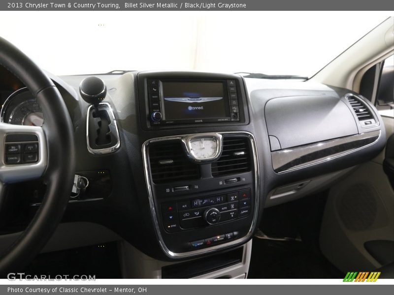 Billet Silver Metallic / Black/Light Graystone 2013 Chrysler Town & Country Touring