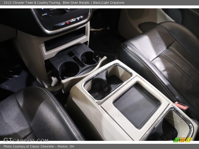 Billet Silver Metallic / Black/Light Graystone 2013 Chrysler Town & Country Touring