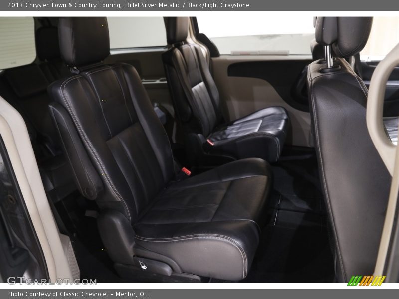 Billet Silver Metallic / Black/Light Graystone 2013 Chrysler Town & Country Touring