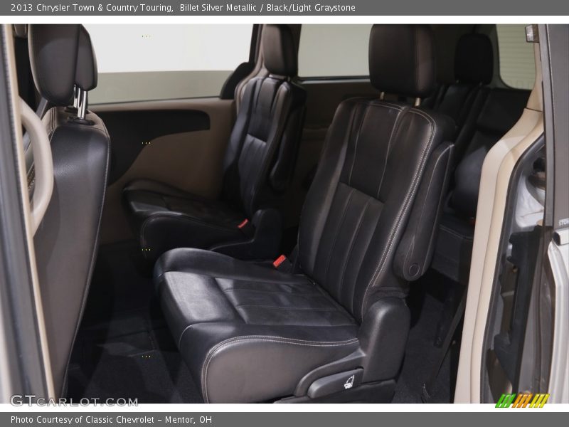 Billet Silver Metallic / Black/Light Graystone 2013 Chrysler Town & Country Touring