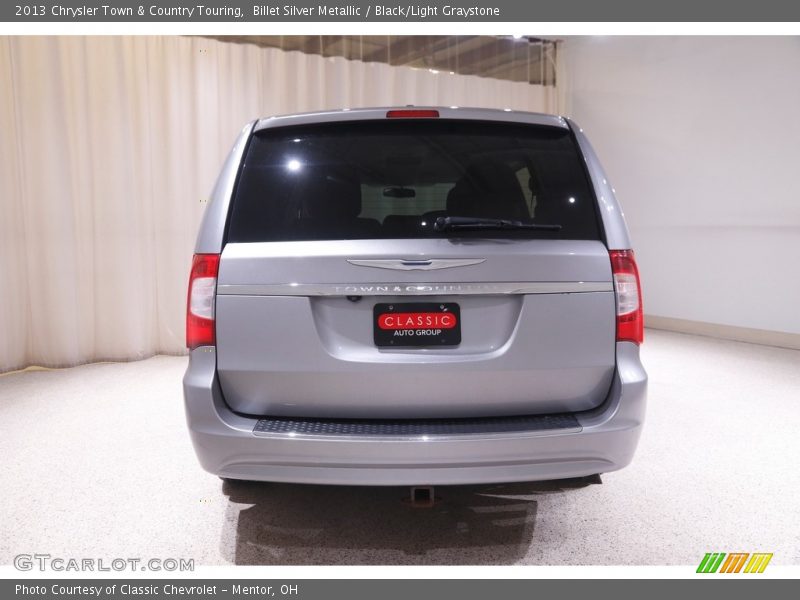 Billet Silver Metallic / Black/Light Graystone 2013 Chrysler Town & Country Touring