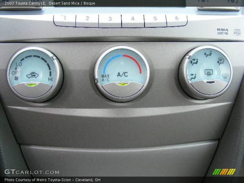 Desert Sand Mica / Bisque 2007 Toyota Camry LE