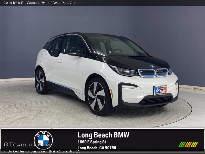 Capparis White / Deka Dark Cloth 2019 BMW i3