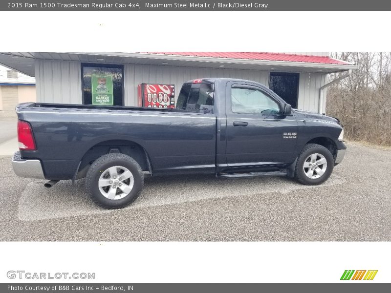 Maximum Steel Metallic / Black/Diesel Gray 2015 Ram 1500 Tradesman Regular Cab 4x4