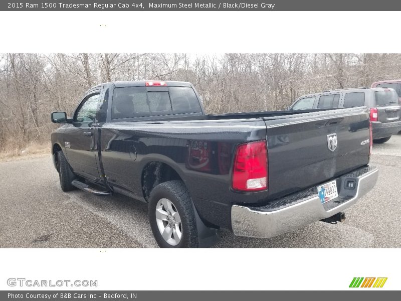 Maximum Steel Metallic / Black/Diesel Gray 2015 Ram 1500 Tradesman Regular Cab 4x4