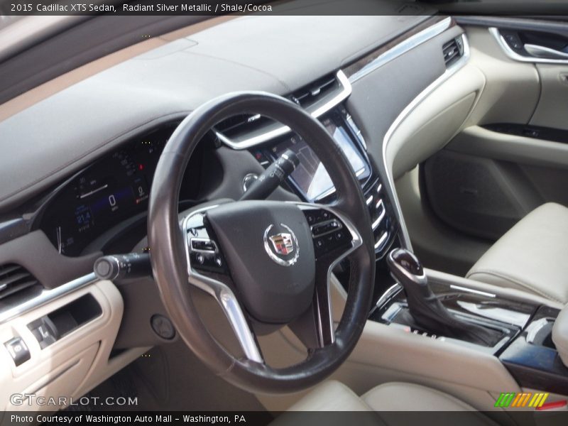 Radiant Silver Metallic / Shale/Cocoa 2015 Cadillac XTS Sedan