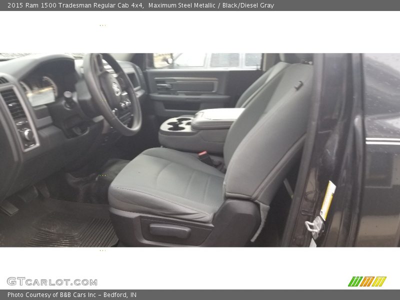 Maximum Steel Metallic / Black/Diesel Gray 2015 Ram 1500 Tradesman Regular Cab 4x4