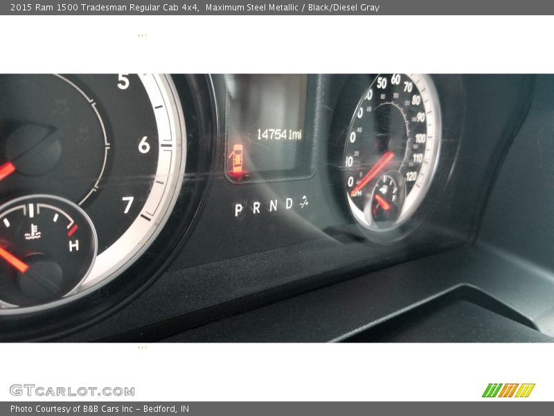 Maximum Steel Metallic / Black/Diesel Gray 2015 Ram 1500 Tradesman Regular Cab 4x4