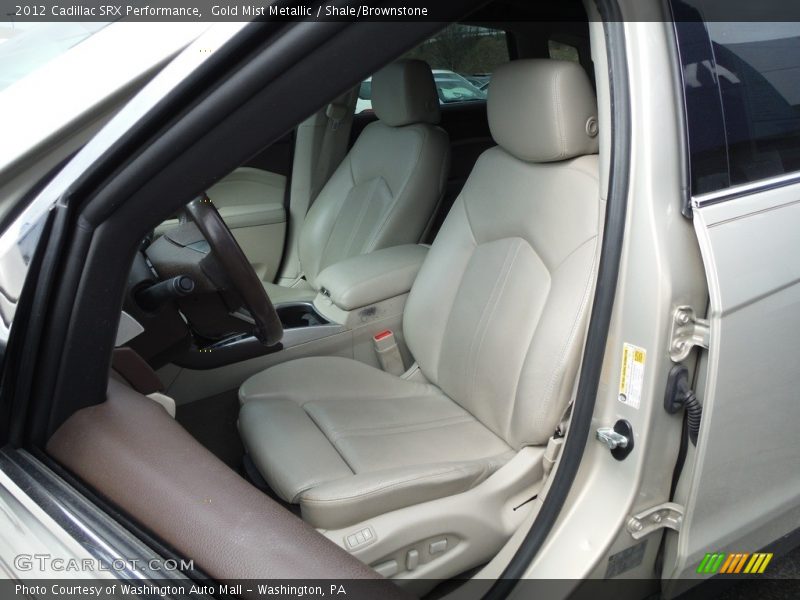 Gold Mist Metallic / Shale/Brownstone 2012 Cadillac SRX Performance