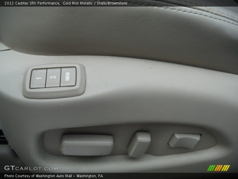 Gold Mist Metallic / Shale/Brownstone 2012 Cadillac SRX Performance