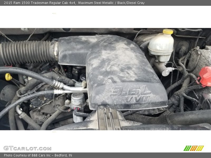 Maximum Steel Metallic / Black/Diesel Gray 2015 Ram 1500 Tradesman Regular Cab 4x4