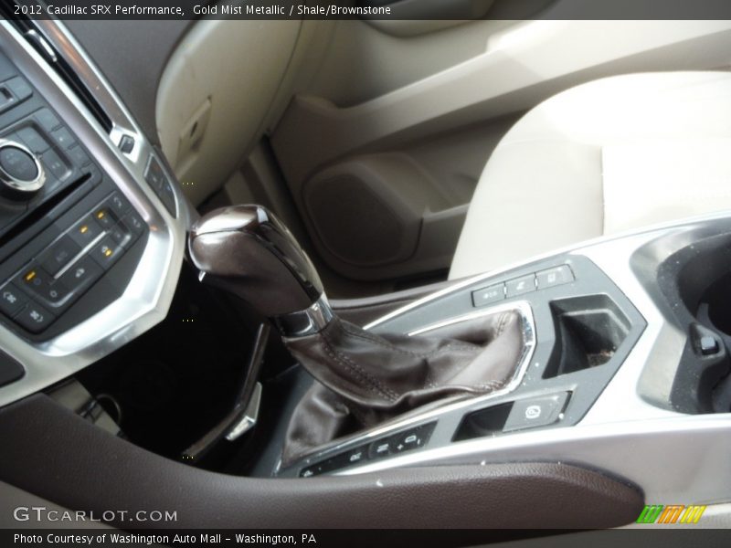 Gold Mist Metallic / Shale/Brownstone 2012 Cadillac SRX Performance