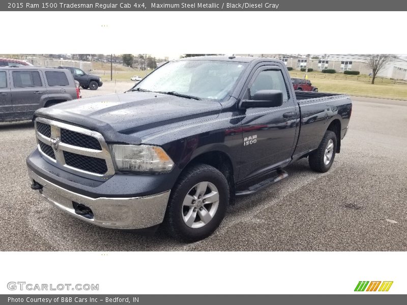  2015 1500 Tradesman Regular Cab 4x4 Maximum Steel Metallic