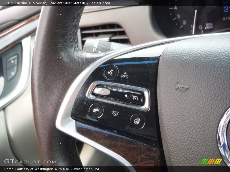 Radiant Silver Metallic / Shale/Cocoa 2015 Cadillac XTS Sedan