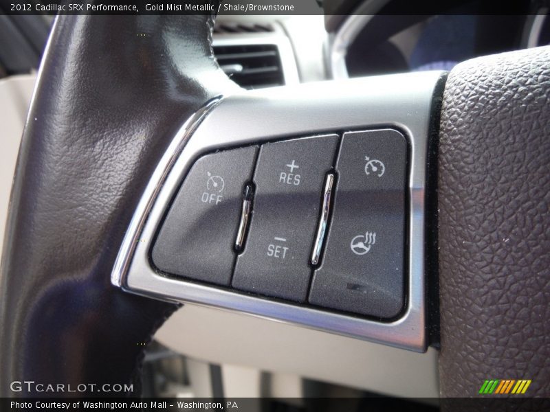 Gold Mist Metallic / Shale/Brownstone 2012 Cadillac SRX Performance