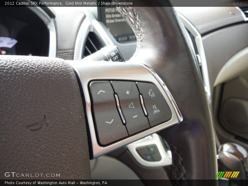 Gold Mist Metallic / Shale/Brownstone 2012 Cadillac SRX Performance