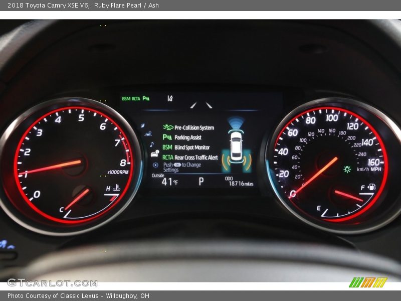 Ruby Flare Pearl / Ash 2018 Toyota Camry XSE V6