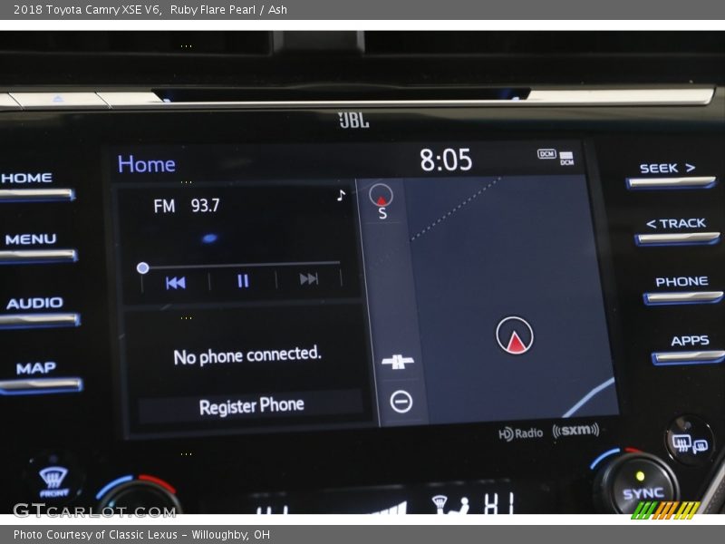 Ruby Flare Pearl / Ash 2018 Toyota Camry XSE V6