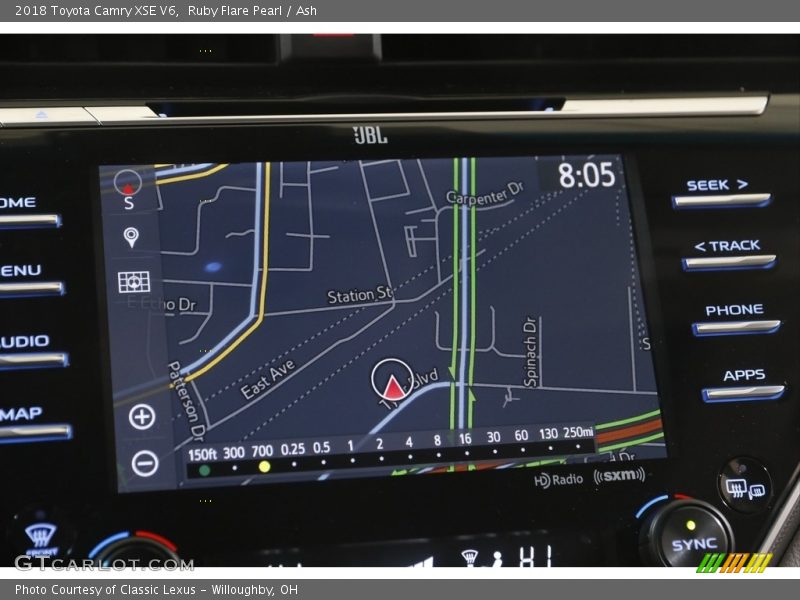 Ruby Flare Pearl / Ash 2018 Toyota Camry XSE V6