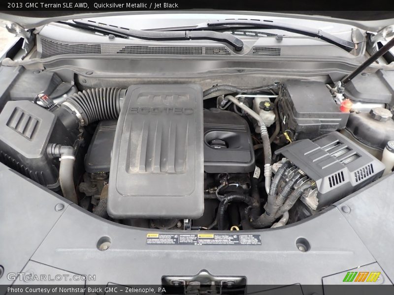 Quicksilver Metallic / Jet Black 2013 GMC Terrain SLE AWD