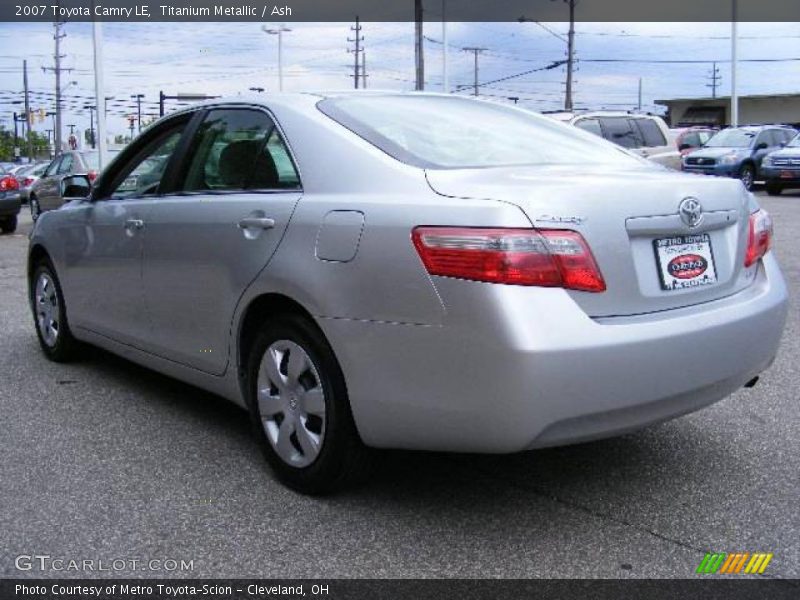 Titanium Metallic / Ash 2007 Toyota Camry LE