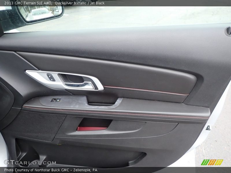 Quicksilver Metallic / Jet Black 2013 GMC Terrain SLE AWD