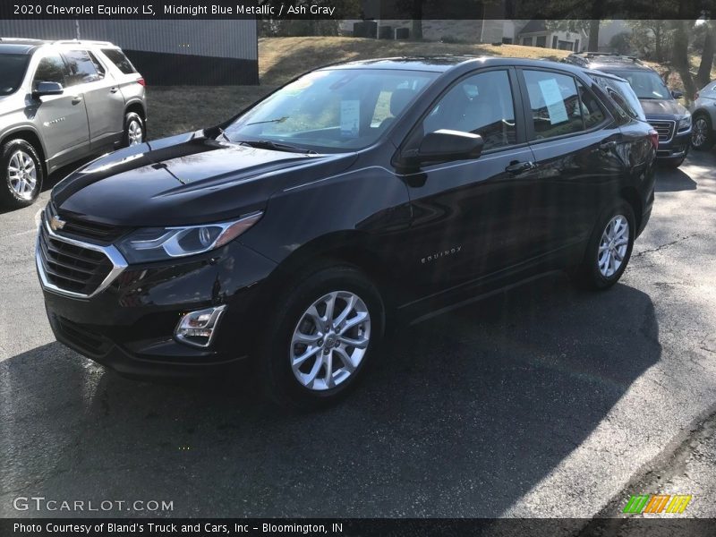 Midnight Blue Metallic / Ash Gray 2020 Chevrolet Equinox LS